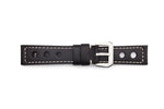 TBV/3H-227 Three Hole Contrast Stitching Regular Watch Strap